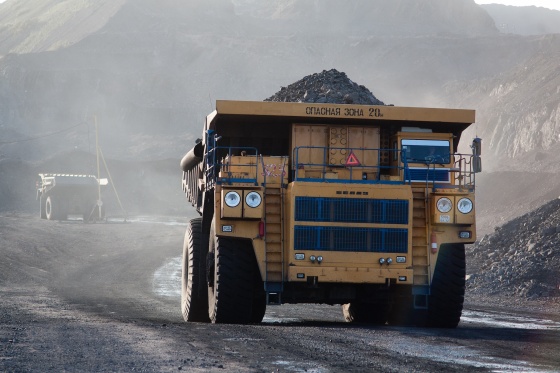 Coal Truck in Kuzbass, Russia